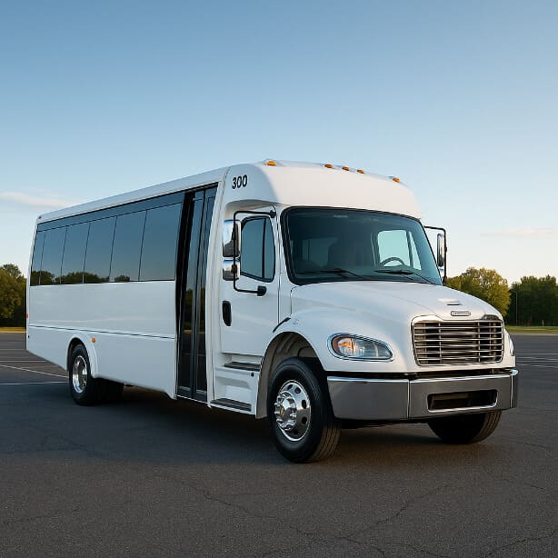 Huntington Beach Shuttle Bus Rentals 25 Passenger Shuttle Bus